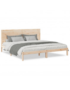 Giroletto Extra Lungo senza Materasso 180x220 cm Legno Massello 2