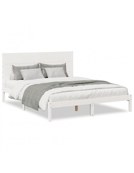 Giroletto Extra Lungo senza Materasso Bianco 140x220cm Massello