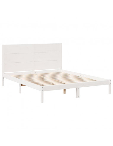 Giroletto Extra Lungo senza Materasso Bianco 140x220cm Massello