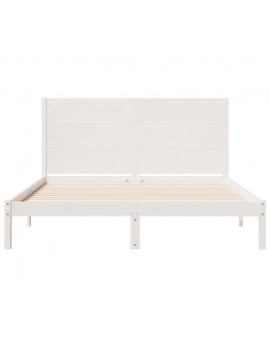 Giroletto Extra Lungo senza Materasso Bianco 140x220cm Massello