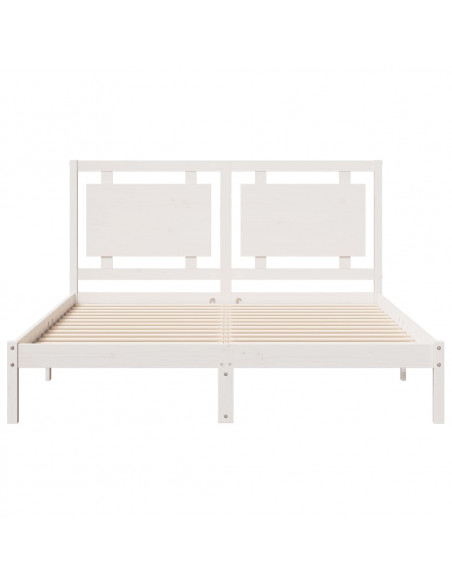 Giroletto Extra Lungo senza Materasso Bianco 160x210cm Massello