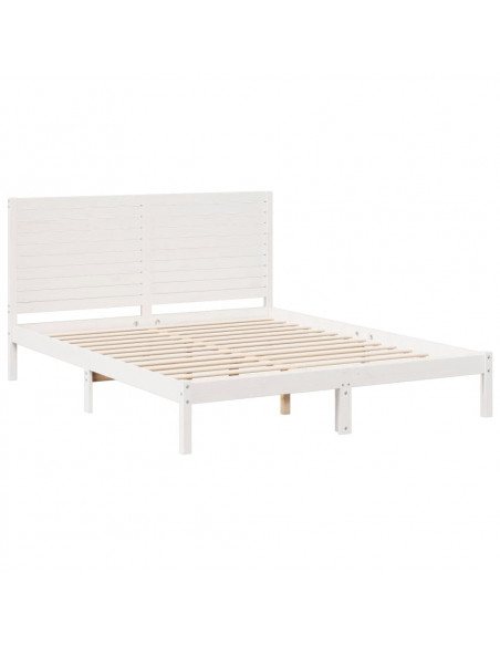 Giroletto Extra Lungo senza Materasso Bianco 160x210cm Massello