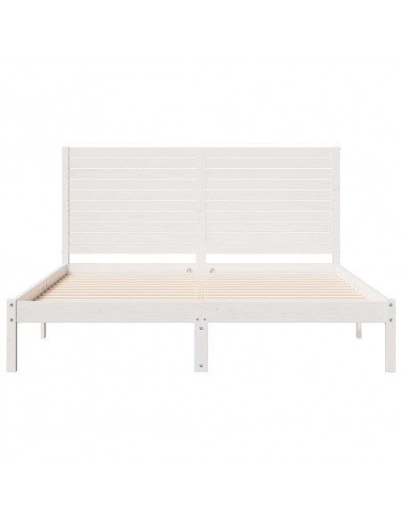 Giroletto Extra Lungo senza Materasso Bianco 160x210cm Massello