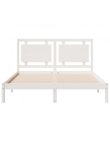 Giroletto Extra Lungo senza Materasso Bianco 160x220cm Massello