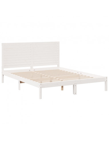 Giroletto Extra Lungo senza Materasso Bianco 160x220cm Massello