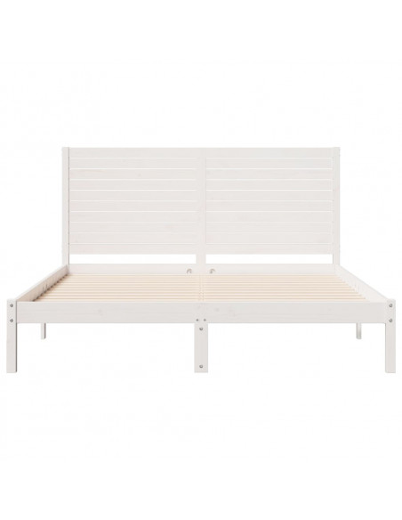 Giroletto Extra Lungo senza Materasso Bianco 160x220cm Massello
