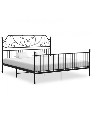 Giroletto Nero in Metallo 200x200 cm