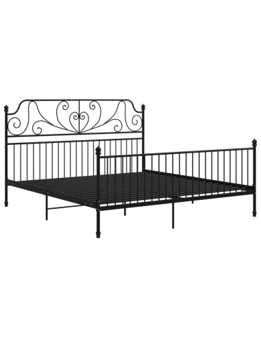 Giroletto Nero in Metallo 200x200 cm