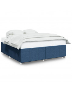 Giroletto senza Materasso Blu 180x200 cm in Tessuto 2