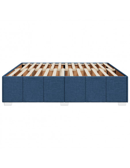 Giroletto senza Materasso Blu 180x200 cm in Tessuto