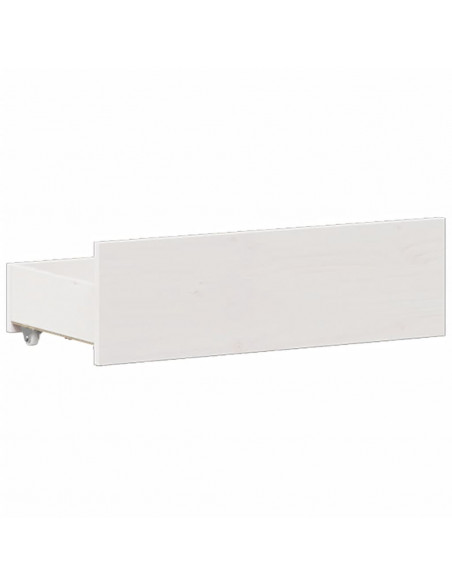Giroletto senza Materasso con Testata Bianco 150x200 cm Pino