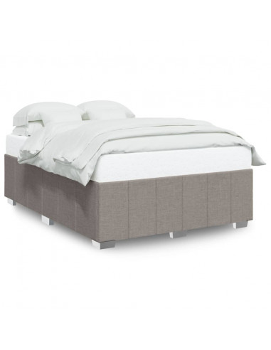 Giroletto senza Materasso Tortora 140x190 cm in Tessuto