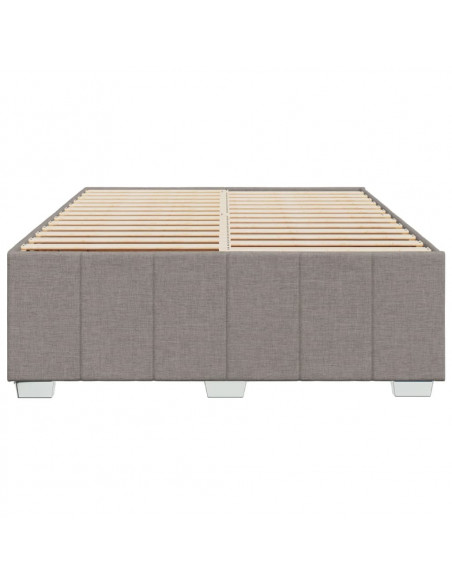 Giroletto senza Materasso Tortora 140x190 cm in Tessuto