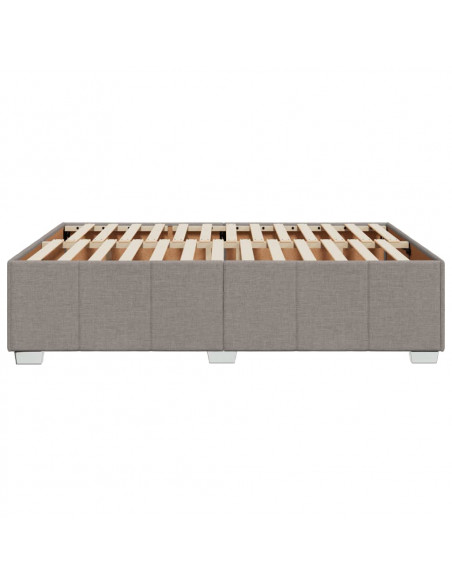 Giroletto senza Materasso Tortora 140x190 cm in Tessuto
