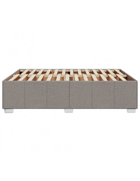 Giroletto senza Materasso Tortora 140x200 cm in Tessuto