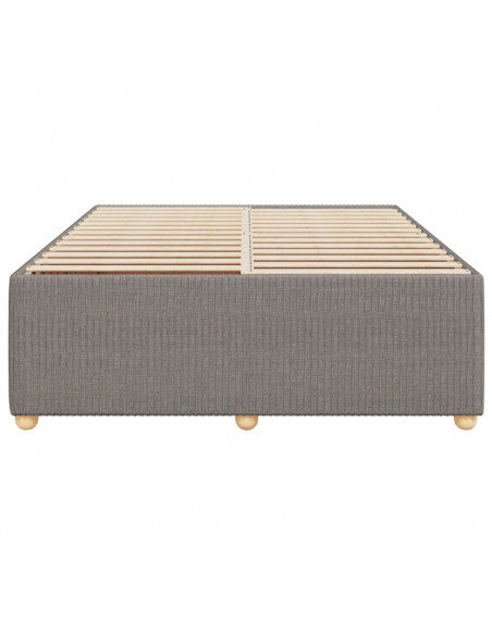 Giroletto senza Materasso Tortora 160x200 cm in Tessuto