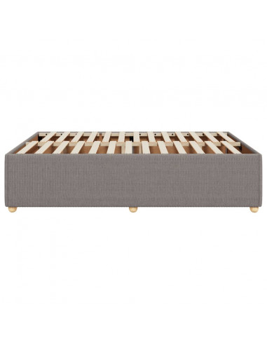 Giroletto senza Materasso Tortora 160x200 cm in Tessuto