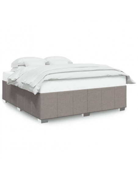 Giroletto senza Materasso Tortora 180x200 cm in Tessuto