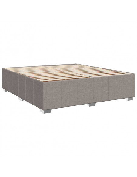 Giroletto senza Materasso Tortora 180x200 cm in Tessuto