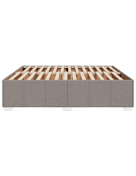 Giroletto senza Materasso Tortora 180x200 cm in Tessuto