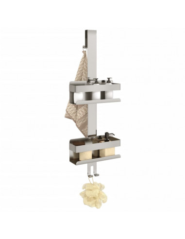 Mensola da Doccia Pensile in Acciaio Inox 304 Spazzolato