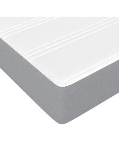 Letto con Cassetti e Materasso 120x190 cm Legno Massello Pino