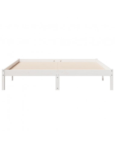 Letto Extra Lungo senza Materasso 160x210 cm in Legno di Pino