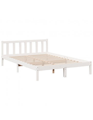 Letto Extra Lungo senza Materasso 160x210 cm in Legno di Pino