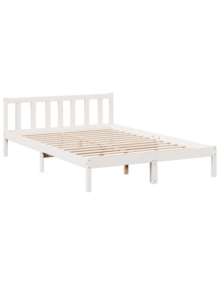 Letto Extra Lungo senza Materasso 160x210 cm in Legno di Pino
