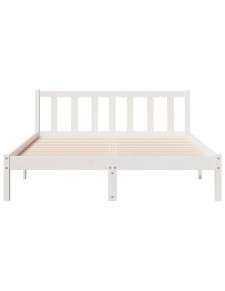 Letto Extra Lungo senza Materasso 160x210 cm in Legno di Pino