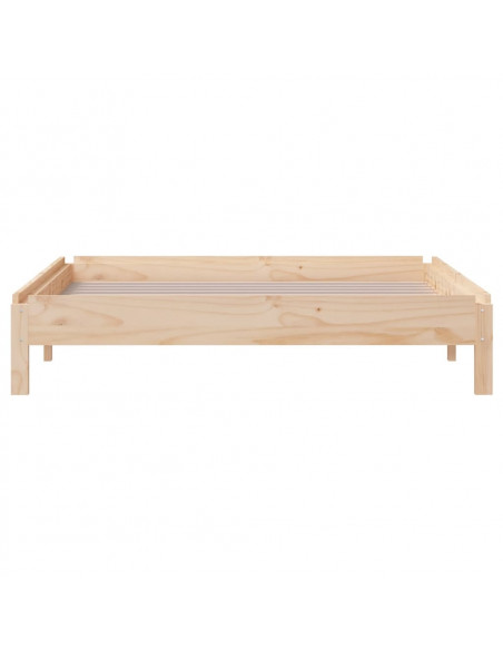 Letto Impilabile 90x200cm in Legno Massello di Pino