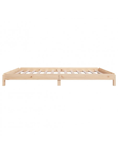 Letto Impilabile 90x200cm in Legno Massello di Pino