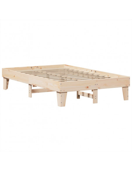 Letto senza Materasso 120x190 cm in Legno Massello di Pino