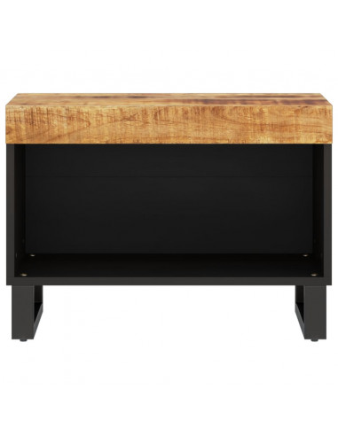 Mobile Porta TV 60x33x43,5 cm in Legno Massello di Mango