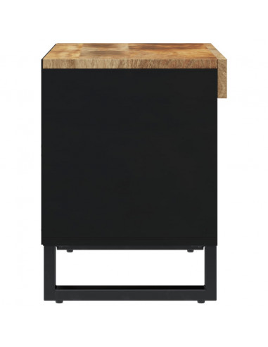 Mobile Porta TV 60x33x43,5 cm in Legno Massello di Mango