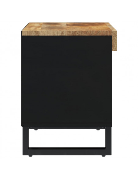 Mobile Porta TV 60x33x43,5 cm in Legno Massello di Mango