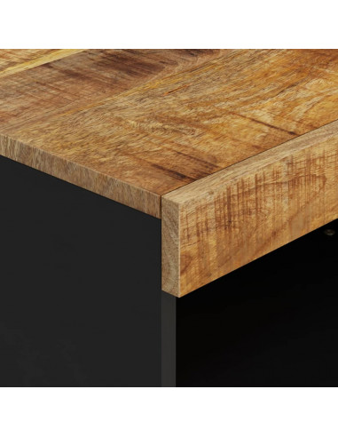 Mobile Porta TV 60x33x43,5 cm in Legno Massello di Mango