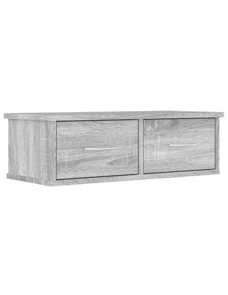 Libreria Grigio Sonoma 60x26x18,5cm in Legno Ingegnerizzato