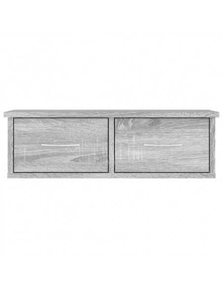 Libreria Grigio Sonoma 60x26x18,5cm in Legno Ingegnerizzato