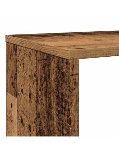 Libreria Legno Antico 132x29x141,5 cm in Legno Multistrato