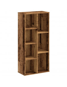 Libreria Legno Antico 50x25x105 cm in Legno Multistrato 2