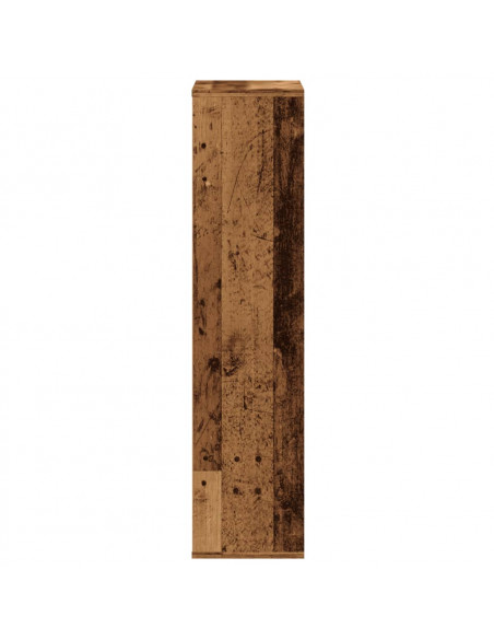 Libreria Legno Antico 50x25x105 cm in Legno Multistrato