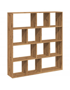 Libreria Rovere Artigianale 132x29x141,5cm in Legno Multistrato 2