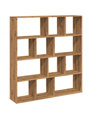 Libreria Rovere Artigianale 132x29x141,5cm in Legno Multistrato