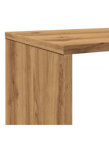 Libreria Rovere Artigianale 132x29x141,5cm in Legno Multistrato