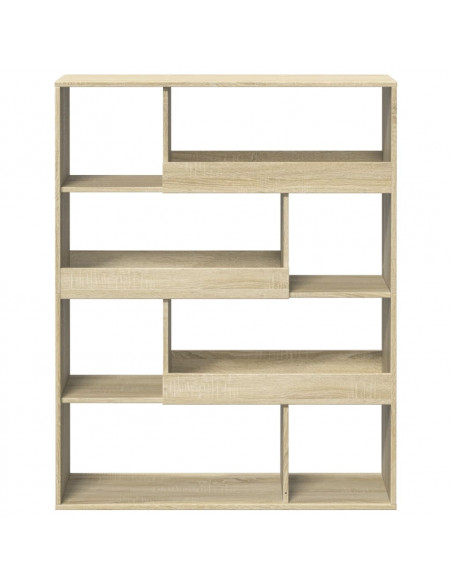 Libreria Rovere Sonoma 100x33x125,5 cm in Legno Multistrato