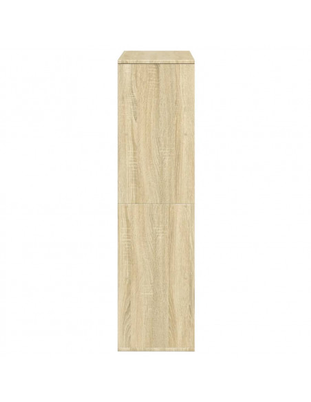 Libreria Rovere Sonoma 100x33x125,5 cm in Legno Multistrato
