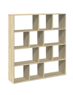 Libreria Rovere Sonoma 132x29x141,5 cm in Legno Multistrato 2