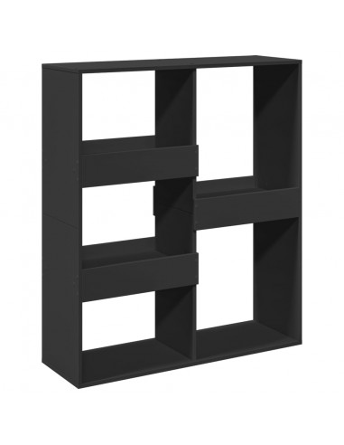 Libreria/Divisorio Nero 100x33x115 cm