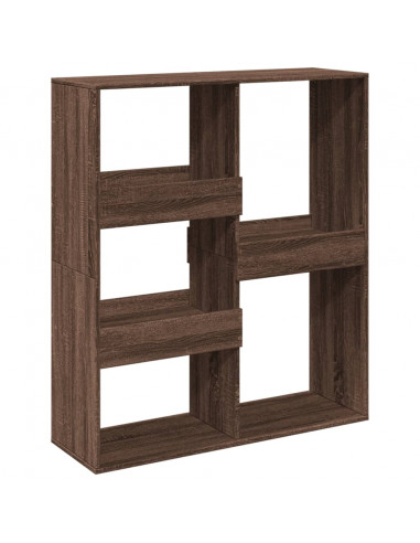 Libreria/Divisorio Rovere Marrone 100x33x115 cm